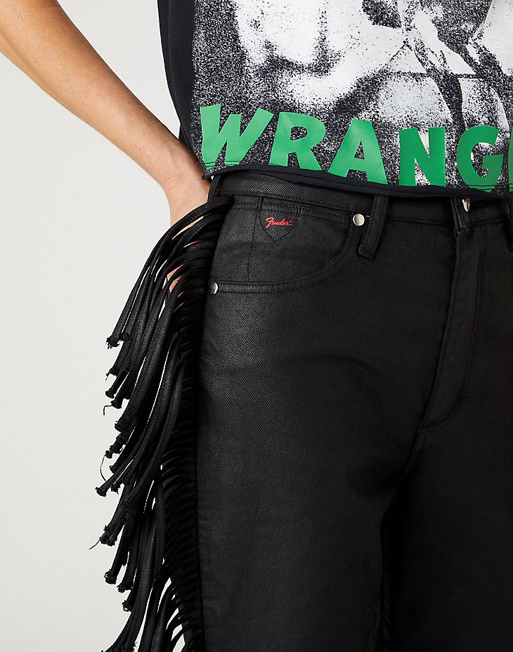FENDER X WRANGLER® Westward Jeans in Black alternative view 6