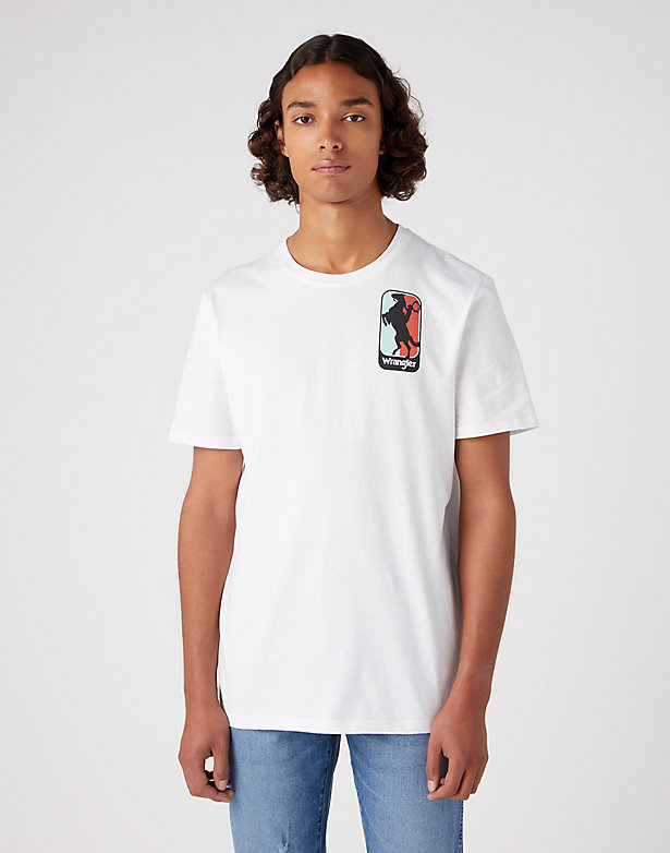 Graphic Tee in White