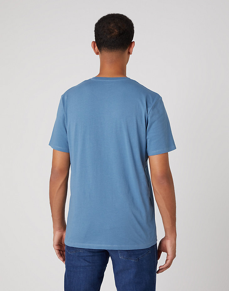 Sign Off Tee in Captains Blue alternative view 2