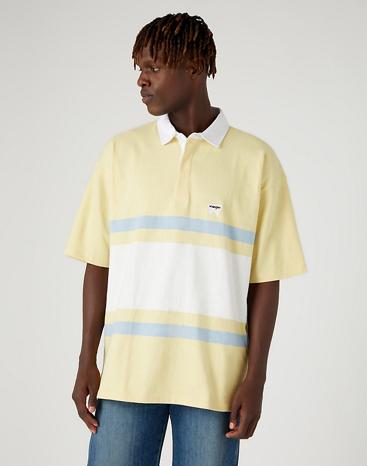 Rugby Polo Shirt in Pineapple Slice main view