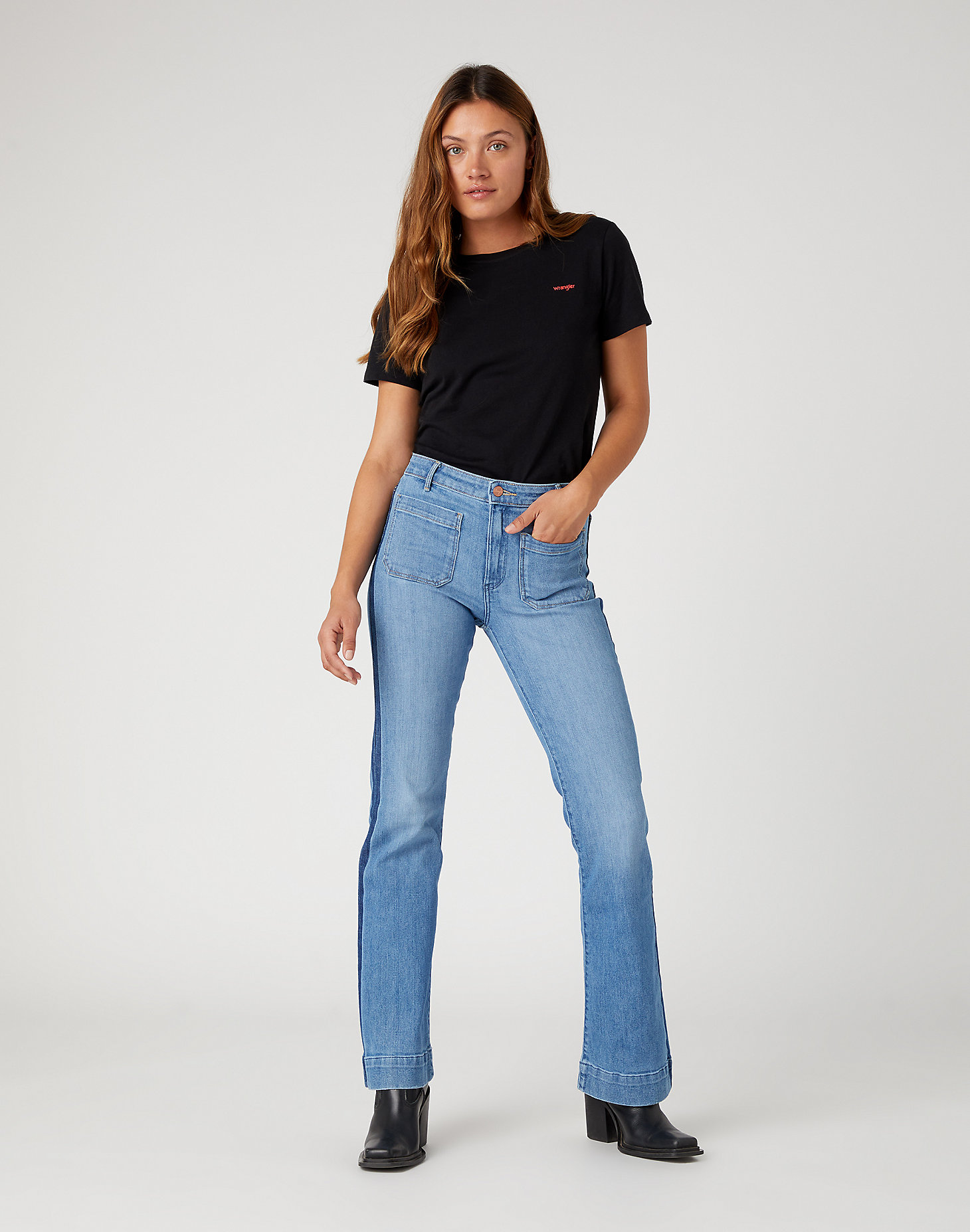 Flare Jeans in Shady Lady alternative view 1