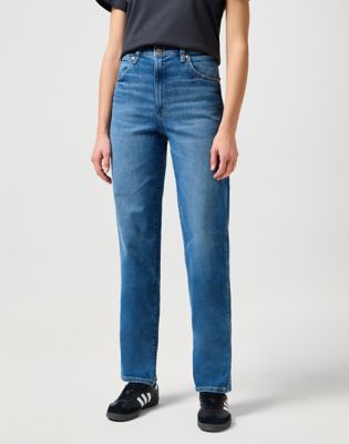 Mom Jeans | High Waist & Tapered Mom Jeans | Wrangler UK