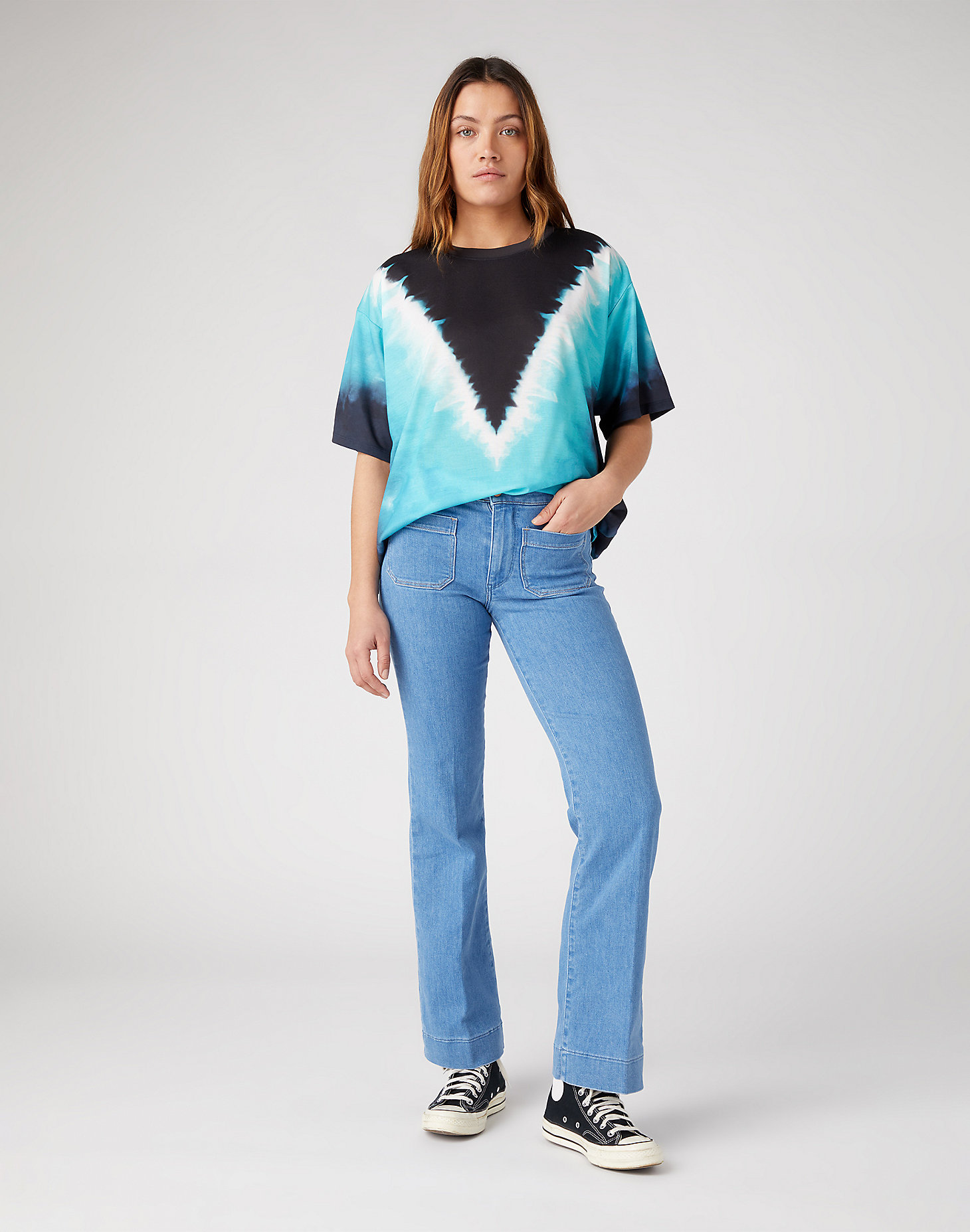 Flare Jeans in Eye Candy alternative view 1