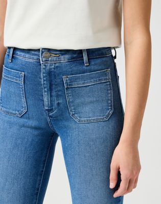Flare Jeans in Raven alternative view 4