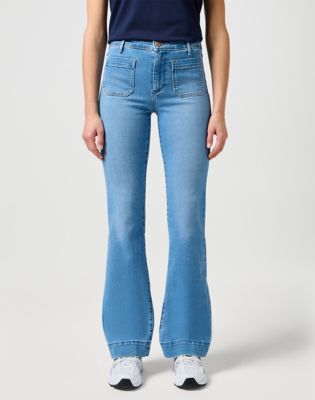 Flare Jeans in Hazel