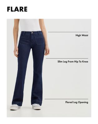 Flare Jeans in Hazel alternative view 5