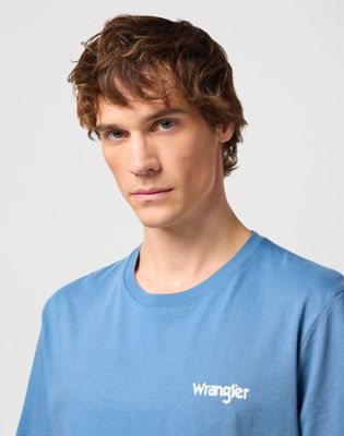 2 Pack Sign Off Tee in Captains Blue & White alternative view 3