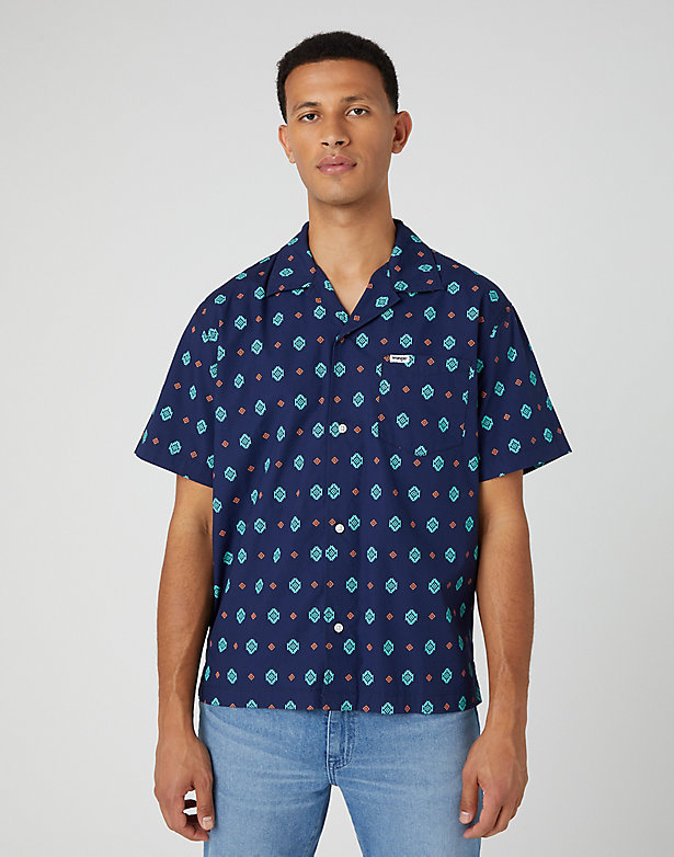 1 Pocket Resort Shirt in Eclipse