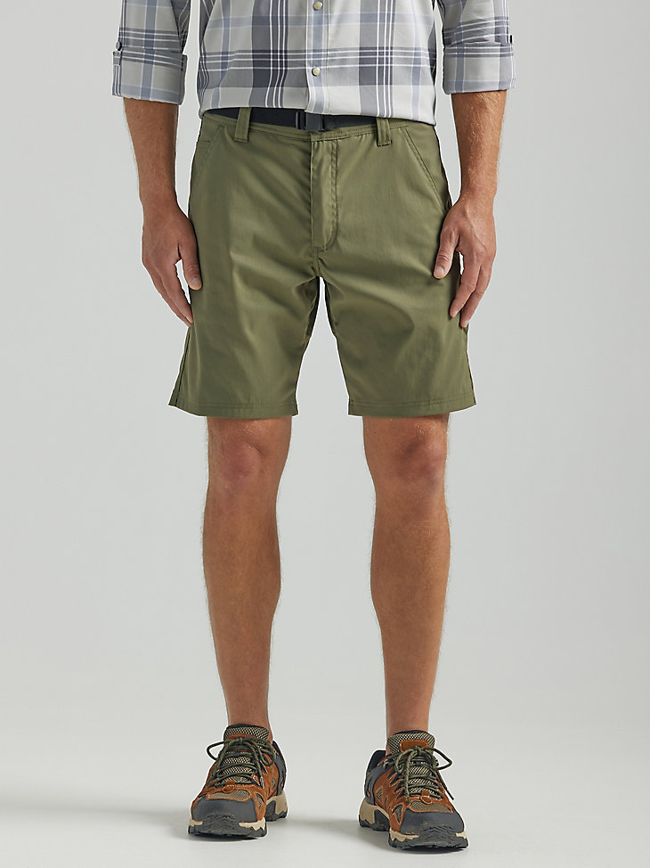 8 Pocket Belted Short in Dusty Olive main view