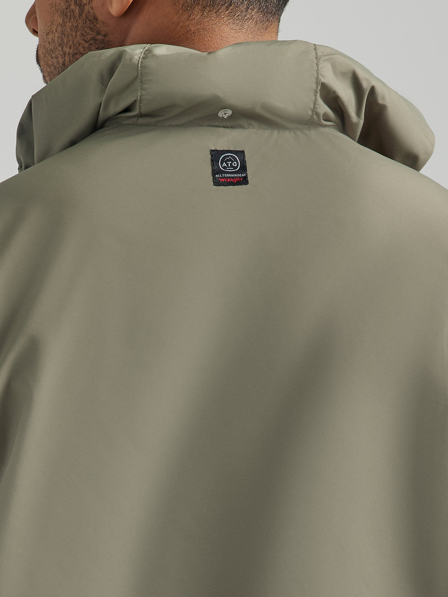 Lightweight Packable Jacket in Dusty Olive alternative view 4