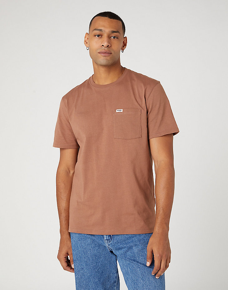 Pocket Tee in Cappuccino main view
