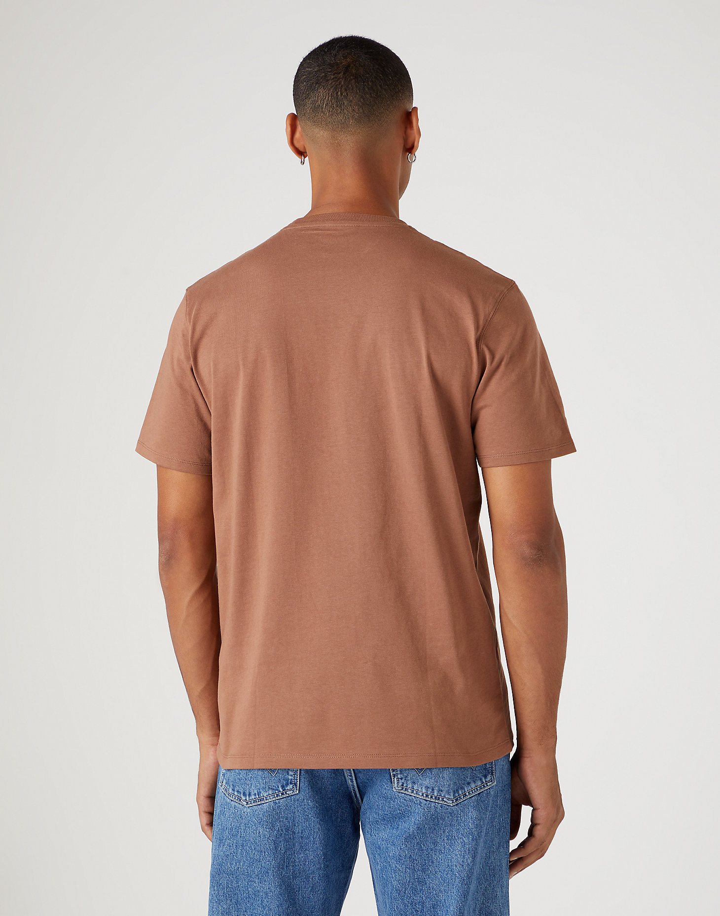 Pocket Tee in Cappuccino alternative view 2