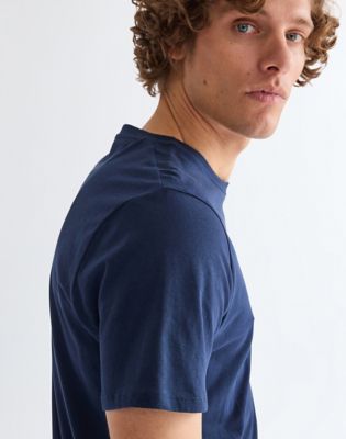 Two-Pack Regular Sign Off Tees in True Navy & Black