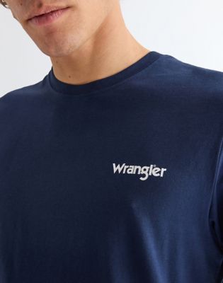 Two-Pack Regular Sign Off Tees in True Navy & Black