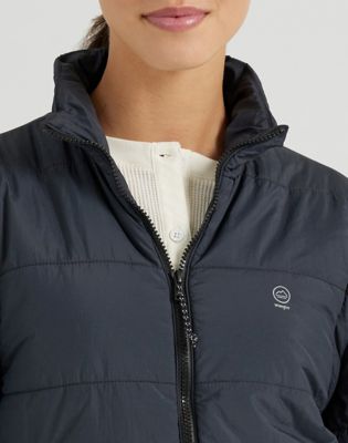 Wrangler puffer hot sale jacket women's