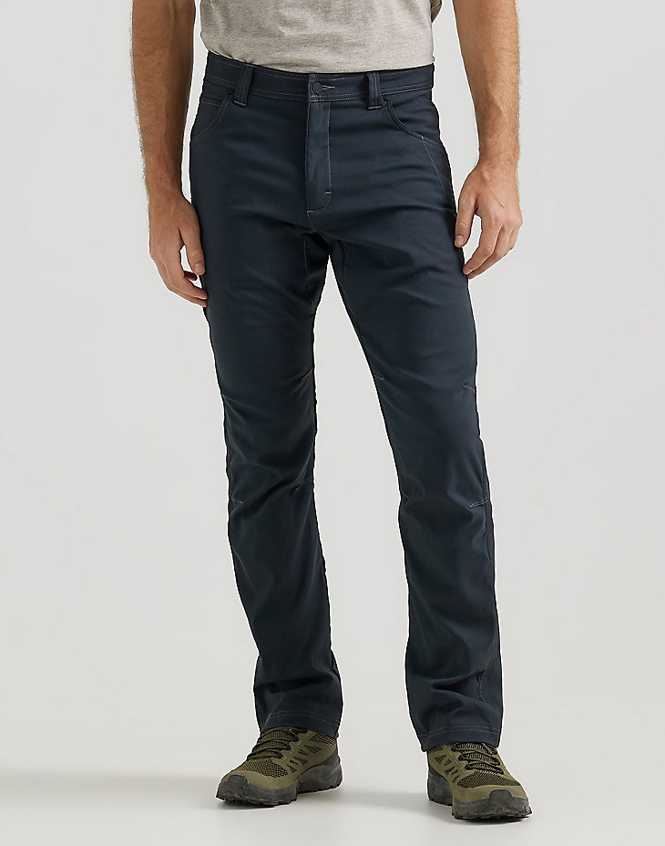 Fleece Lined Utility Pant in Jet Black main view