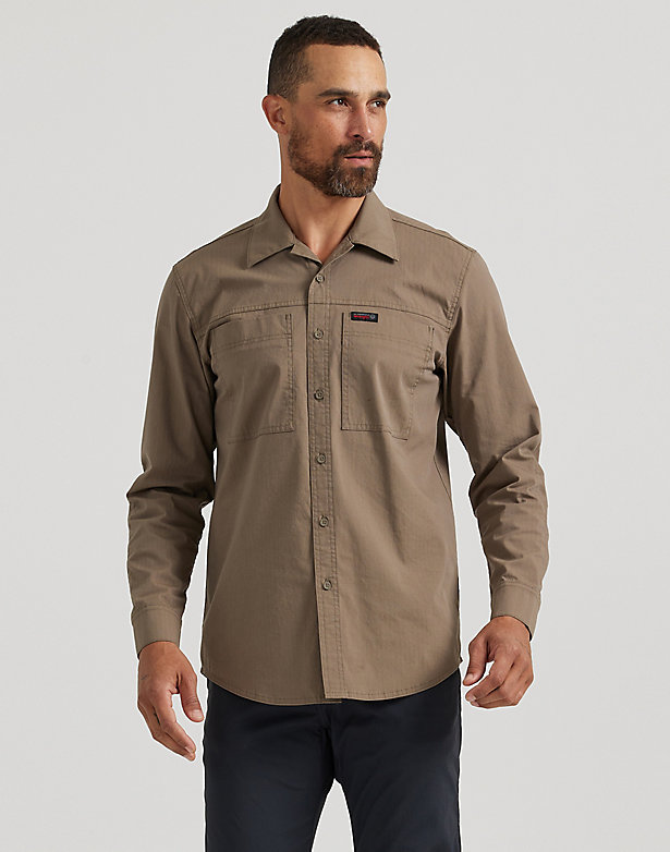 Long Sleeve Rugged Utility Shirt in Bungee Cord