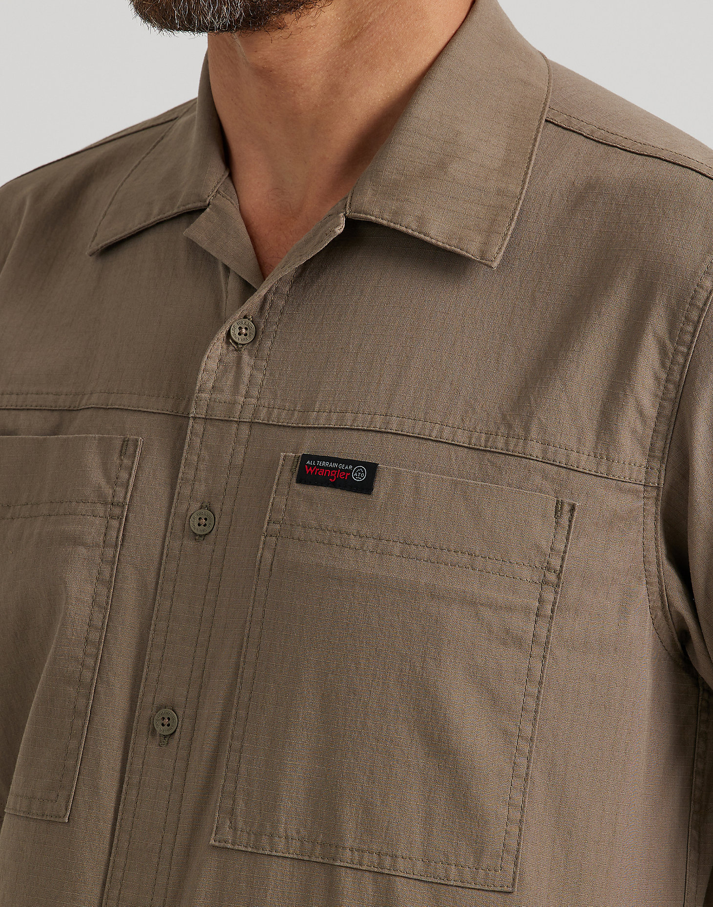 Long Sleeve Rugged Utility Shirt in Bungee Cord alternative view 2