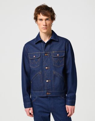 Jaket jeans hot sale wrangler original