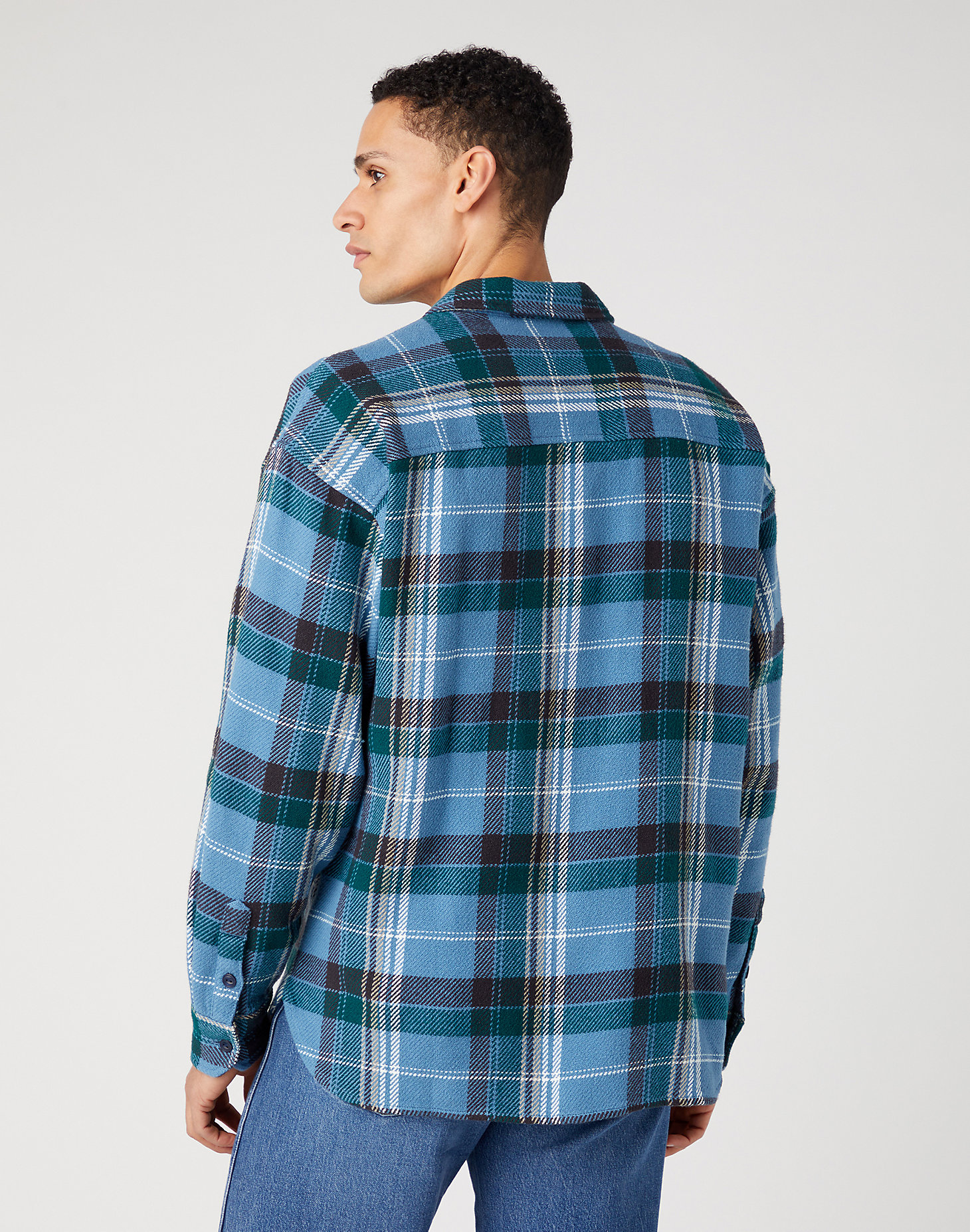 Overshirt in Captains Blue alternative view 2