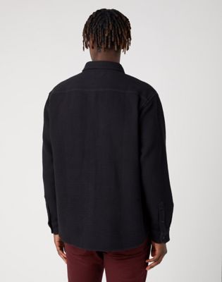 Overshirt in Black alternative view 2
