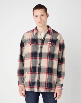 Men's Plaid Overshirt