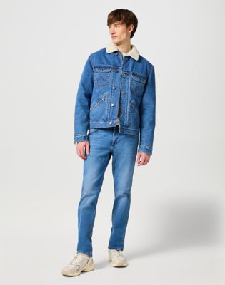 Wrangler jean jacket with 2024 wool