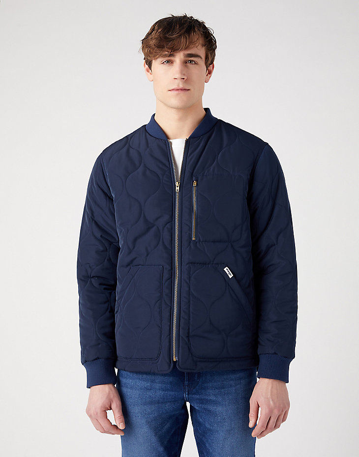 Padded Jacket in Navy main view