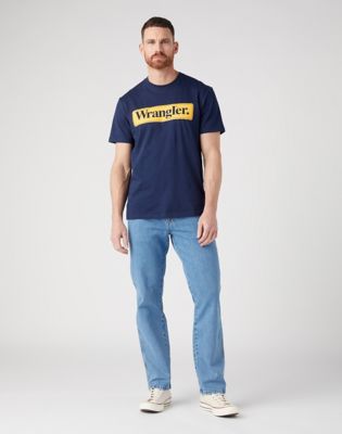 Tee shirt wrangler discount homme