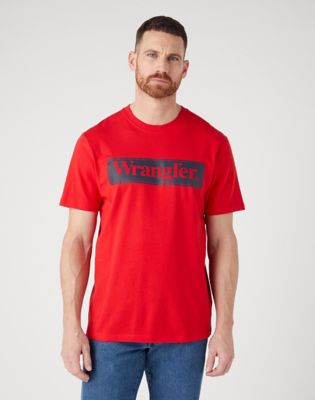 Wrangler t shirt online heren