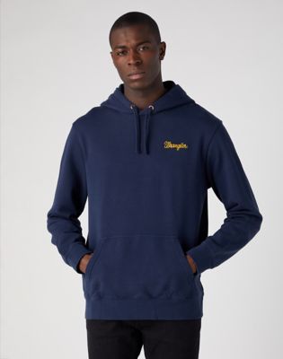 Logo Hoodie Men Wrangler