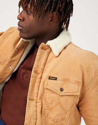 Sherpa jacket store tan