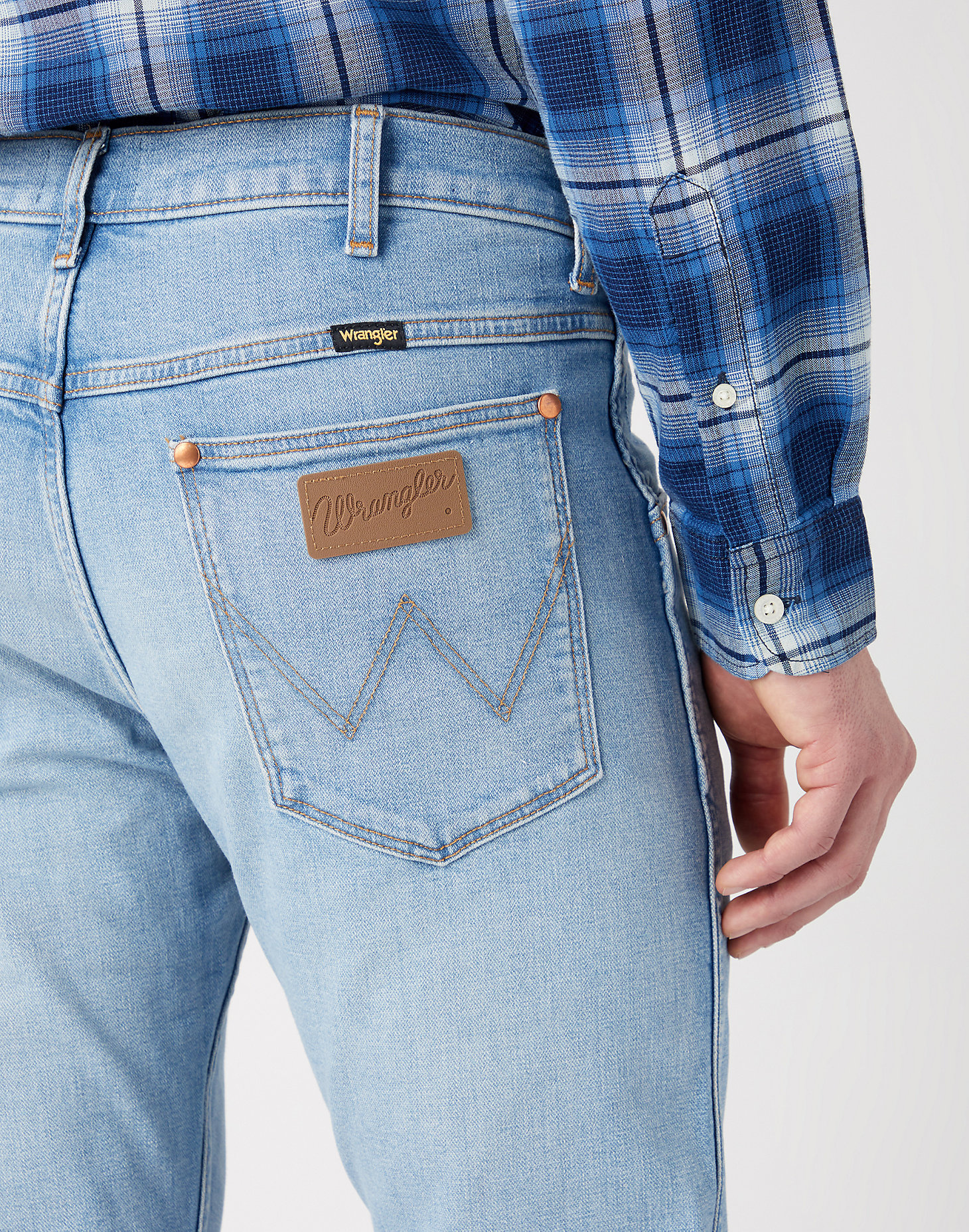 Indigood Icons 11MWZ Western Slim Jeans in Horizon alternative view 4