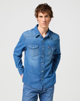 Wrangler jeans hot sale and shirts