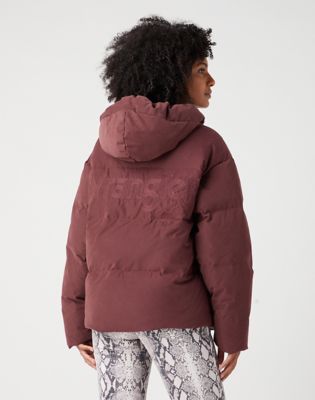 Wrangler puffer hot sale jacket women's