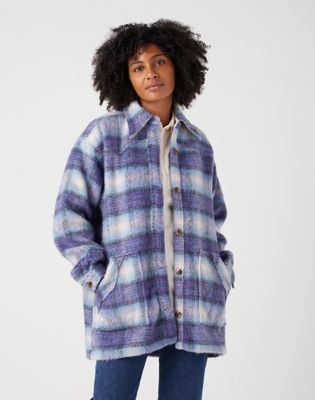 Plaid on sale western jacket