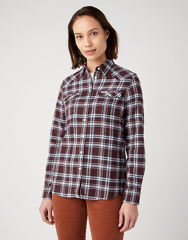 Western Check Shirt in Doll