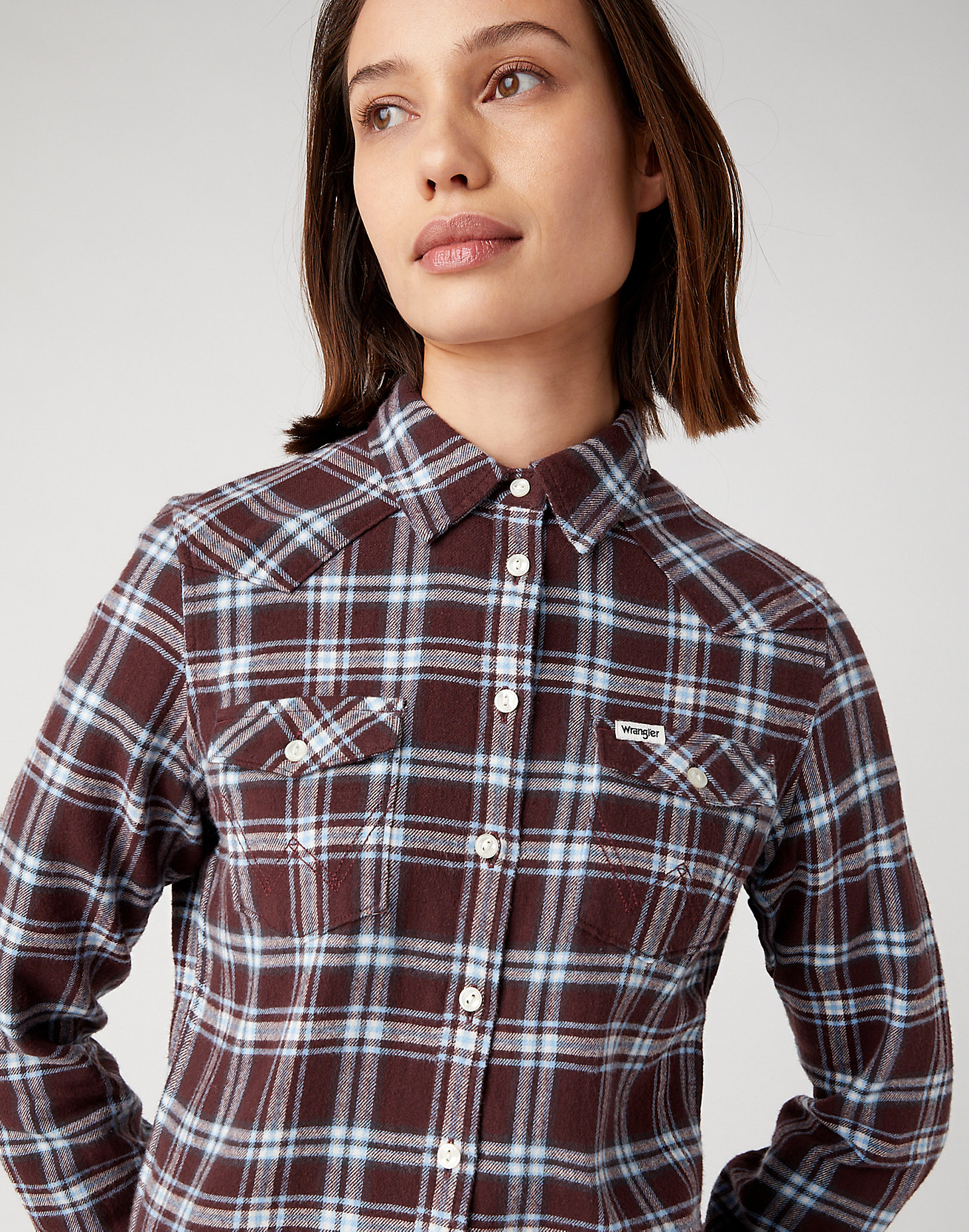 Western Check Shirt in Doll alternative view 3