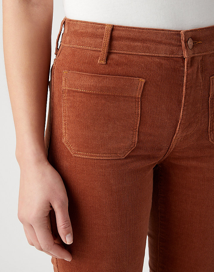 Flare Jeans in Pony Brown alternative view 3