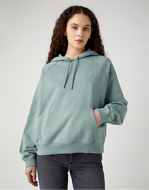 Relaxed Hoodie in Light Matcha