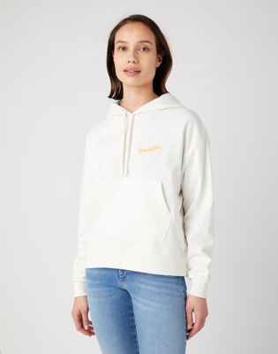 Crew Neck Cable Knit in Worn White | Outlet | Wrangler®