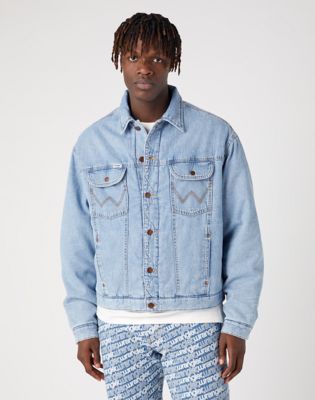 Oversized Padded Jean Jacket