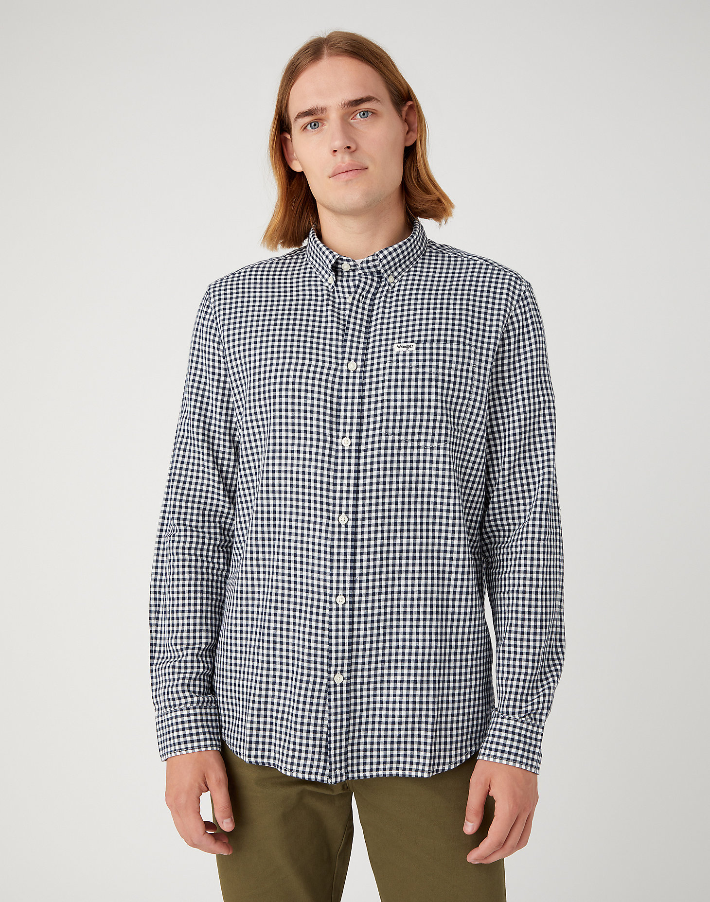 1 Pocket Button Down Shirt in Navy main view