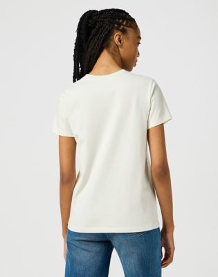 Round Tee in Vintage White alternative view