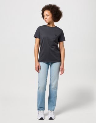 Round Tee in Faded Black alternative view