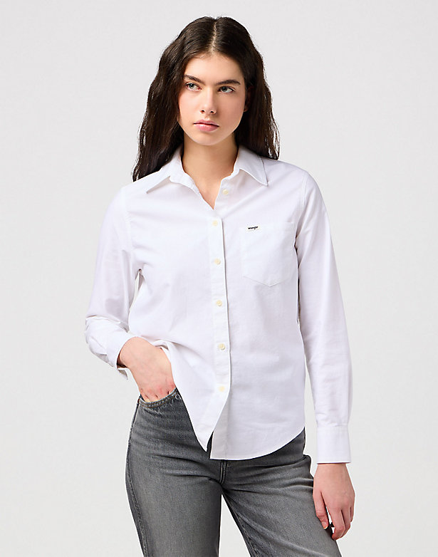 One Pocket Shirt in White