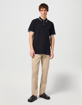 Polo Shirt in Black alternative view
