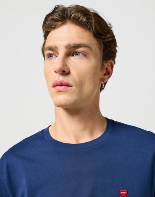 Sign Off Tee in Navy alternative view 4