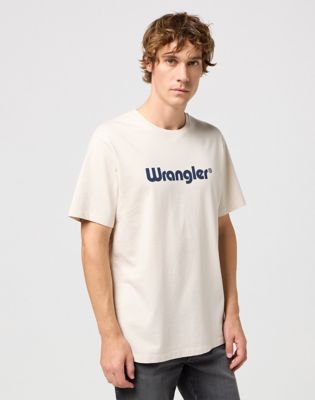 Frame Logo Tee in White