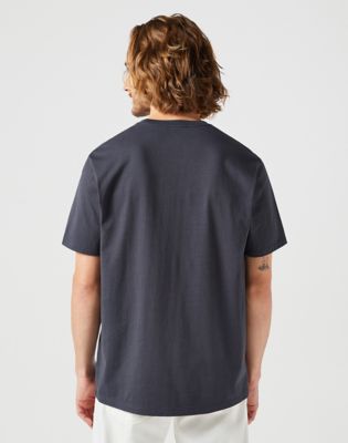 Frame Logo Tee in Black alternative view 2